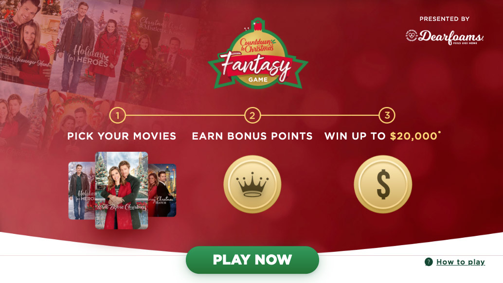 2019 Countdown To Christmas Fantasy Game Home Family