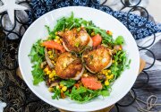 Seared Scallops with Corn Succotash - Home & Family