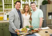 Zucchini Pasta with Pesto and Shrimp - Recipe - Home & Family
