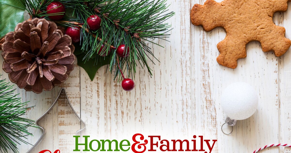 Holiday Cookbook Cover Home Family Home And Family Christmas Cookbook