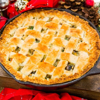 Skillet Chicken Pot Pie