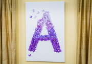DIY Ombre Butterfly Initials - Home & Family