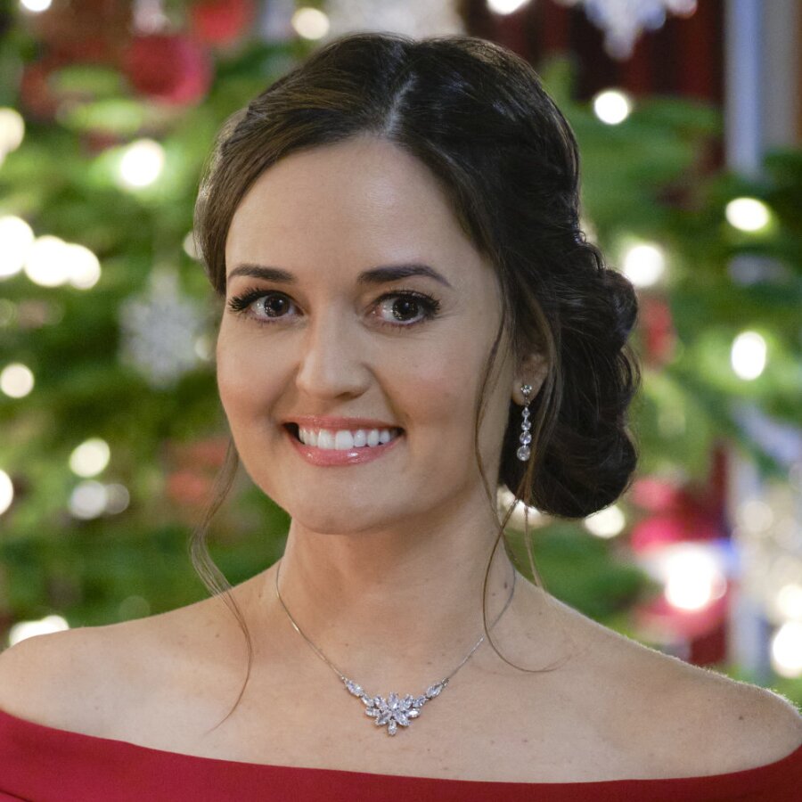 Danica McKellar as Kayleigh on Christmas She Wrote