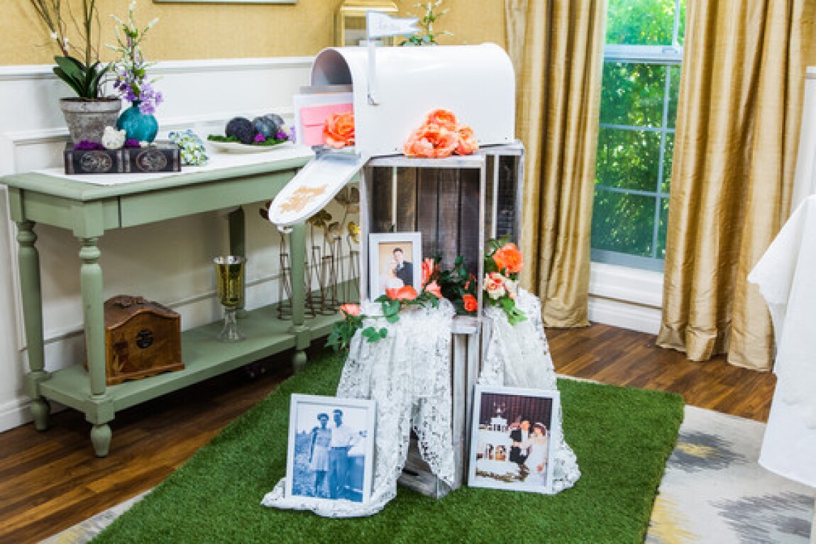 How To DIY Wedding Mailbox