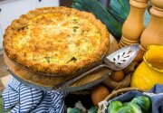 Brussels Sprout & Leek Quiche - Home & Family