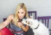 Happy the Dog and Olivia Holt - 4