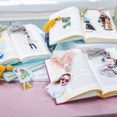 DIY Photo Bookmarks