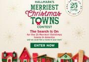 Hallmark’s Merriest Christmas Towns Contest | Enter Now Through August 10!