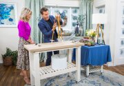 DIY Ski Pole Lamp - Home & Family