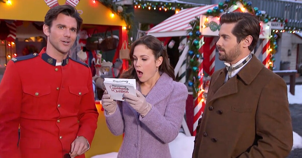 Tinsel Trivia When Calls the Heart Home for Christmas Erin, Kevin