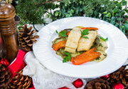 Baked Salt Cod with Peppers and Potatoes - Home & Family
