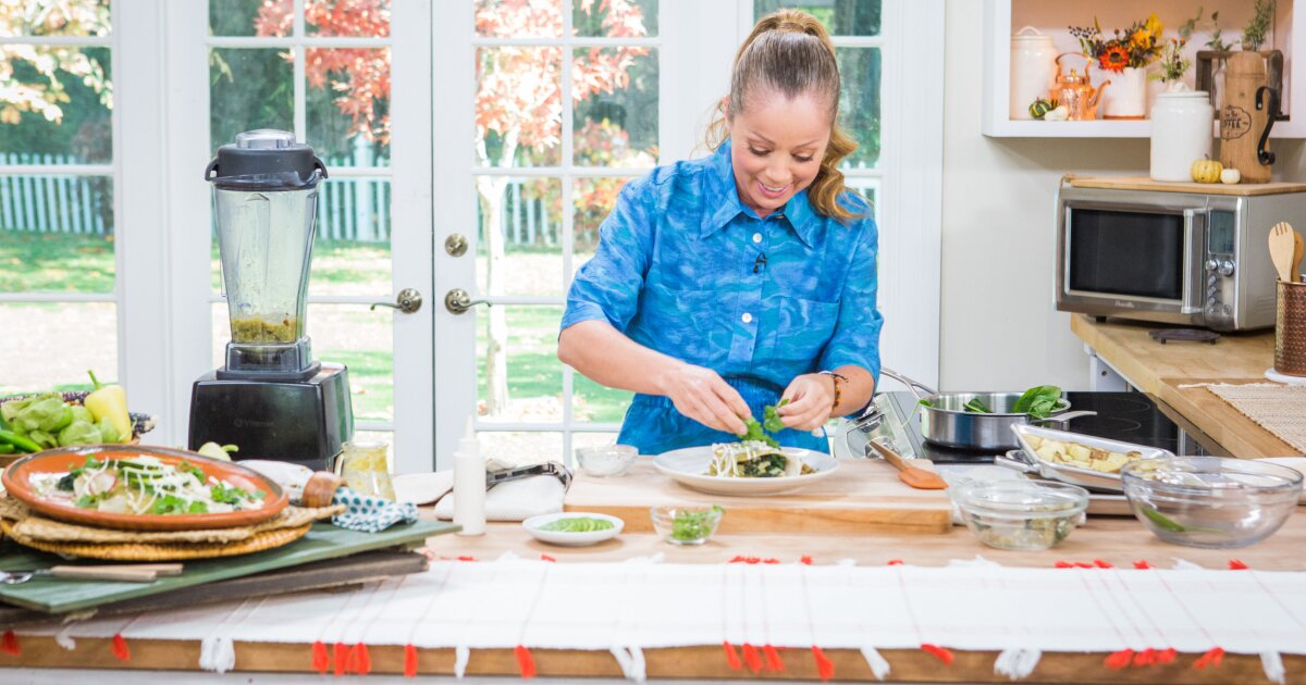 Marcela Valladolid Enchiladas Verdes Home & Family