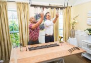 DIY Light Fixture Chandelier - Home & Family