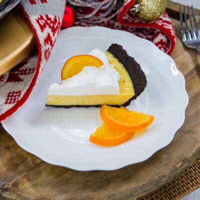 Damaris Phillips - Orange Chocolate Icebox Pie