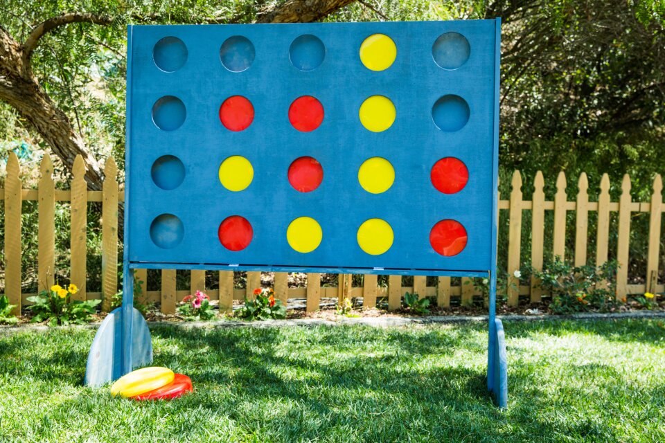 How To DIY Giant Backyard Connect Four Game Home & Family