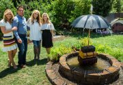 DIY Whimsical Umbrella Fountain - Home & Family