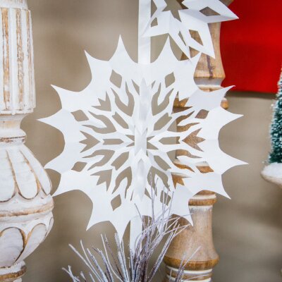 DIY Paper Snowflakes