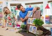 DIY License Plate Word Art - Home & Family