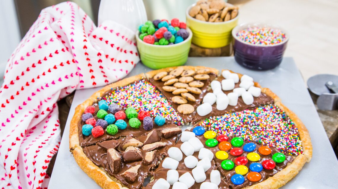 Recipe Dessert Pizza Home Family