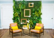 DIY Faux Living Plant Wall - Home & Family