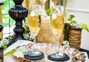 DIY Wedding Flutes - Home & Family