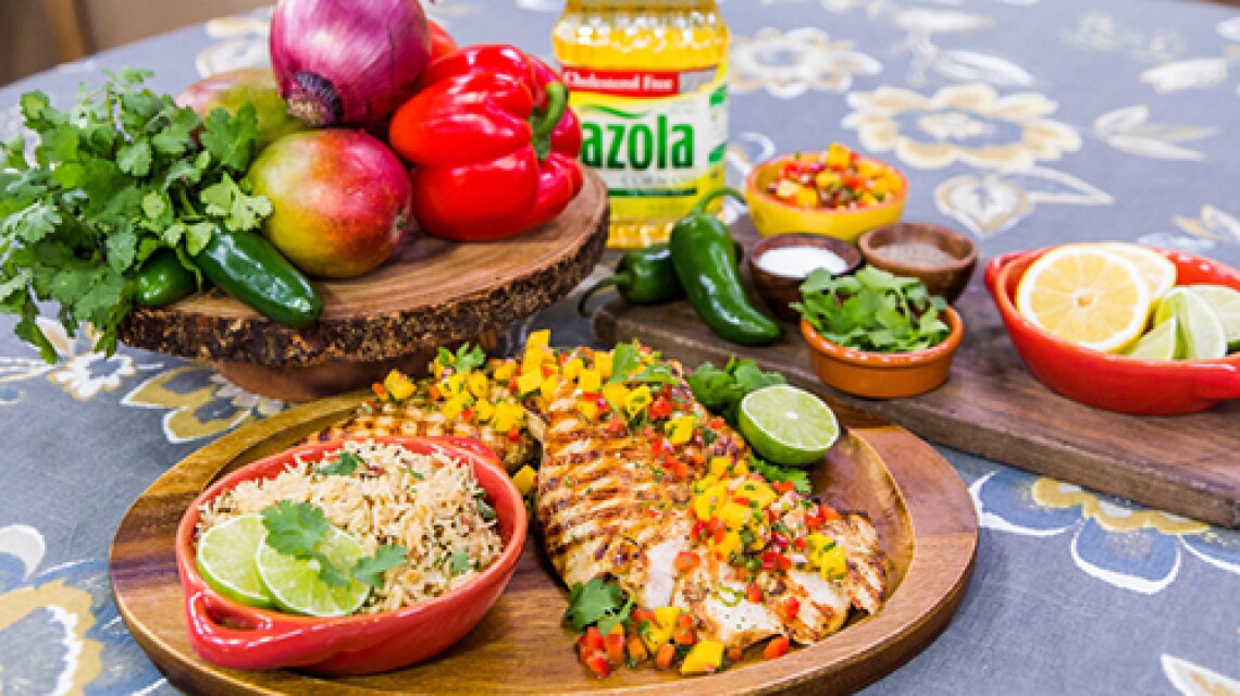 Cristina Cooks: Bright And Spicy Chicken With Mango Salsa