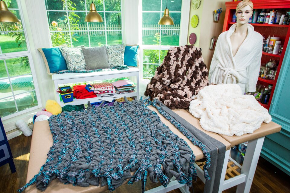 DIY Braid Blanket