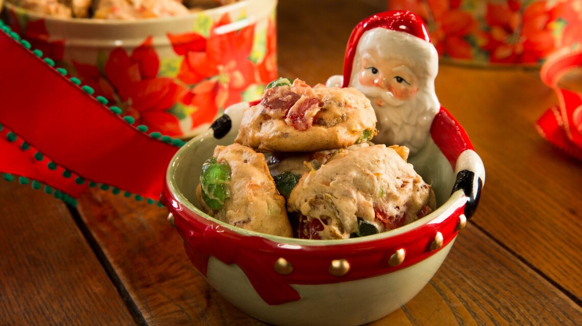 Fruitcake Drop Cookies