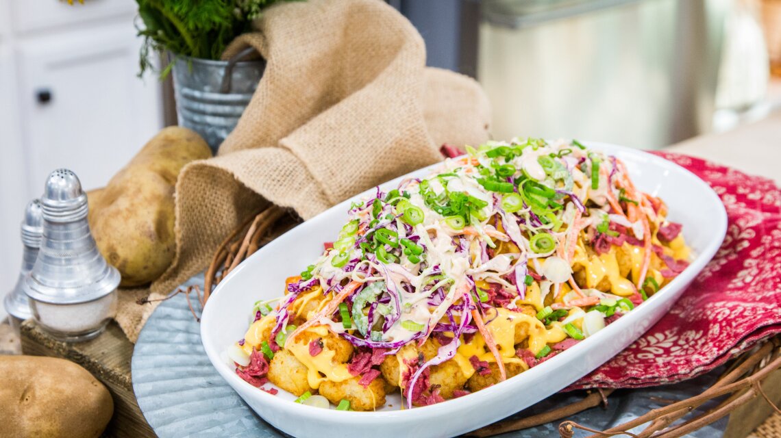 Recipe Adam Gertler Loaded Tots Home Family