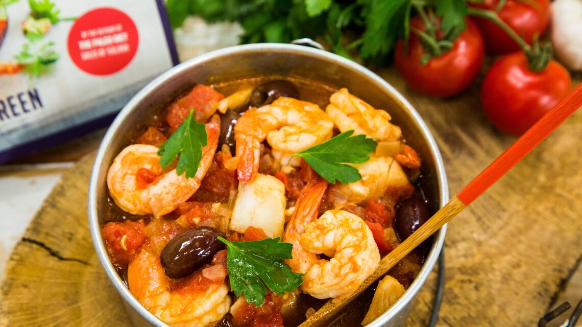 Fish Stew with Olives