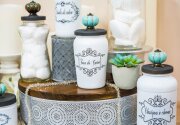 Upcycled Glass Jars - Home & Family