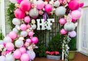 DIY Balloon Wedding Backdrop - Home & Family