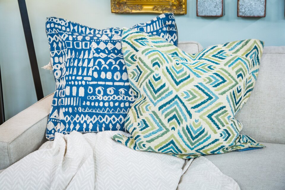 DIY Upholstery Pillow Covers