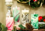 DIY Marble Candles - Home & Family