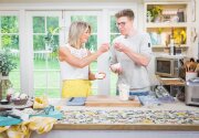 Almond Brittle with Salted Ganache Ice Cream - Home & Family