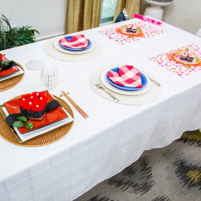 DIY Valentine's Day Place Settings