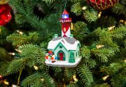 Hallmark Keepsake Ornament Reveal - Holiday Lighthouse 2020 Ornament - Home & Family