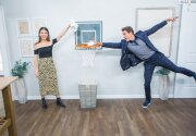 DIY Basketball Hoop Hamper - Home & Family