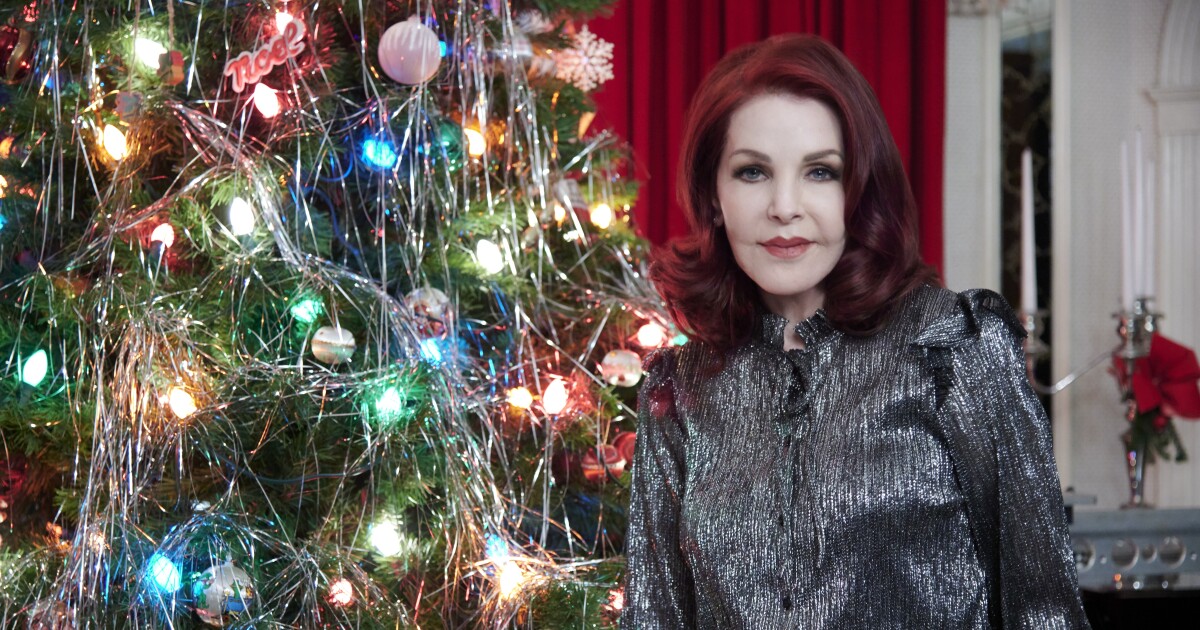 Priscilla Presley as Herself on Christmas at Graceland: Home for the Holidays