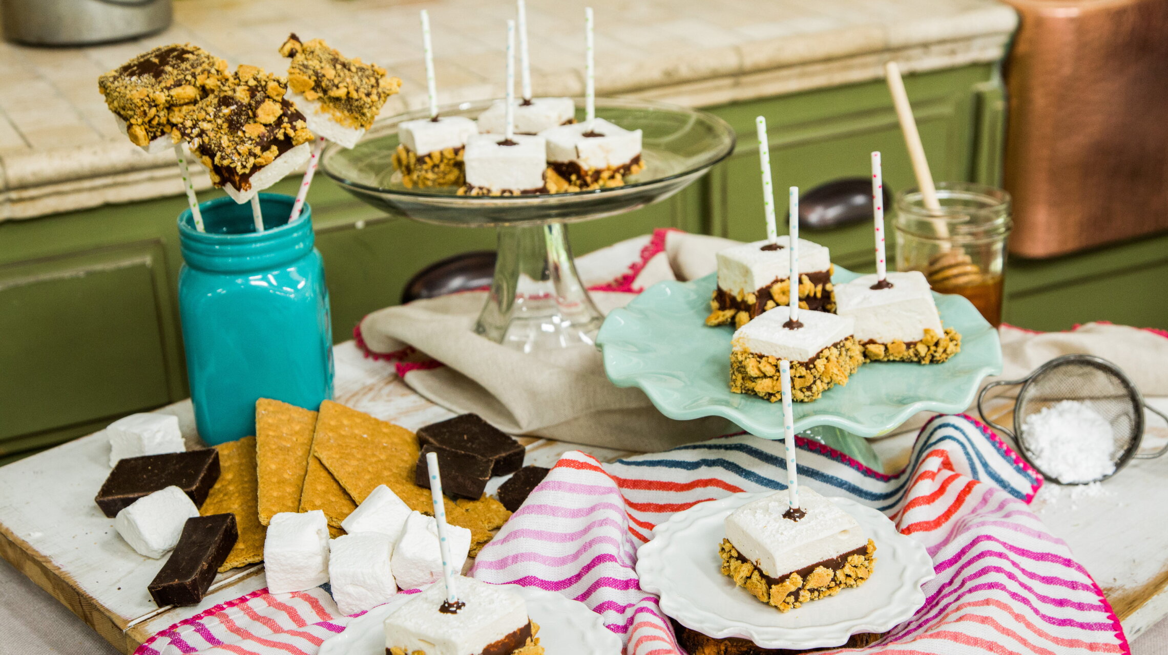 Recipes - S'mores on a Stick