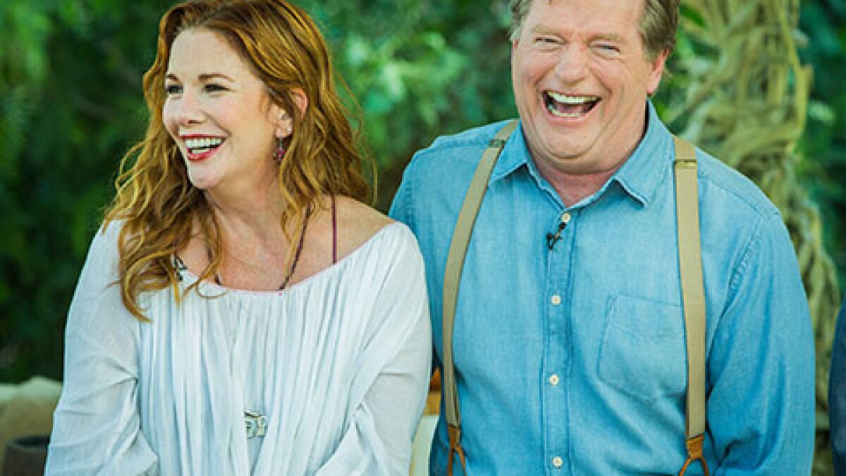 Home & Family's "Little House" Reunion - Melissa Gilbert's First Kiss