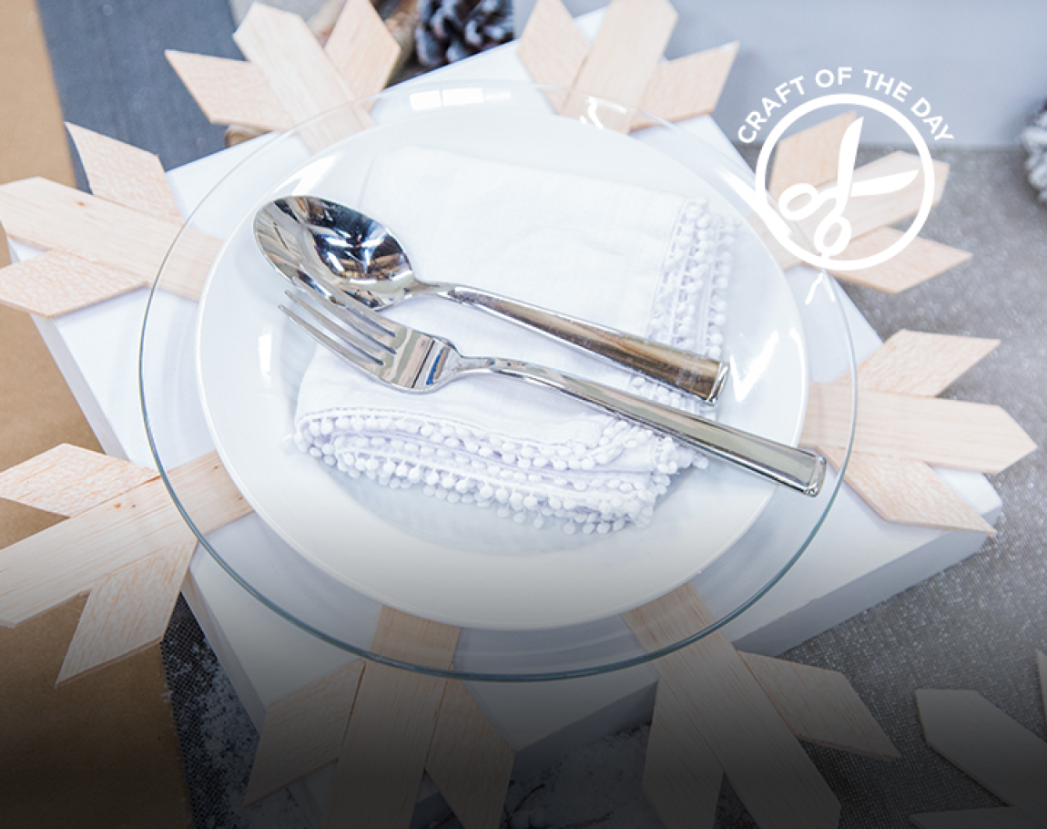 Snowflake Tablescape