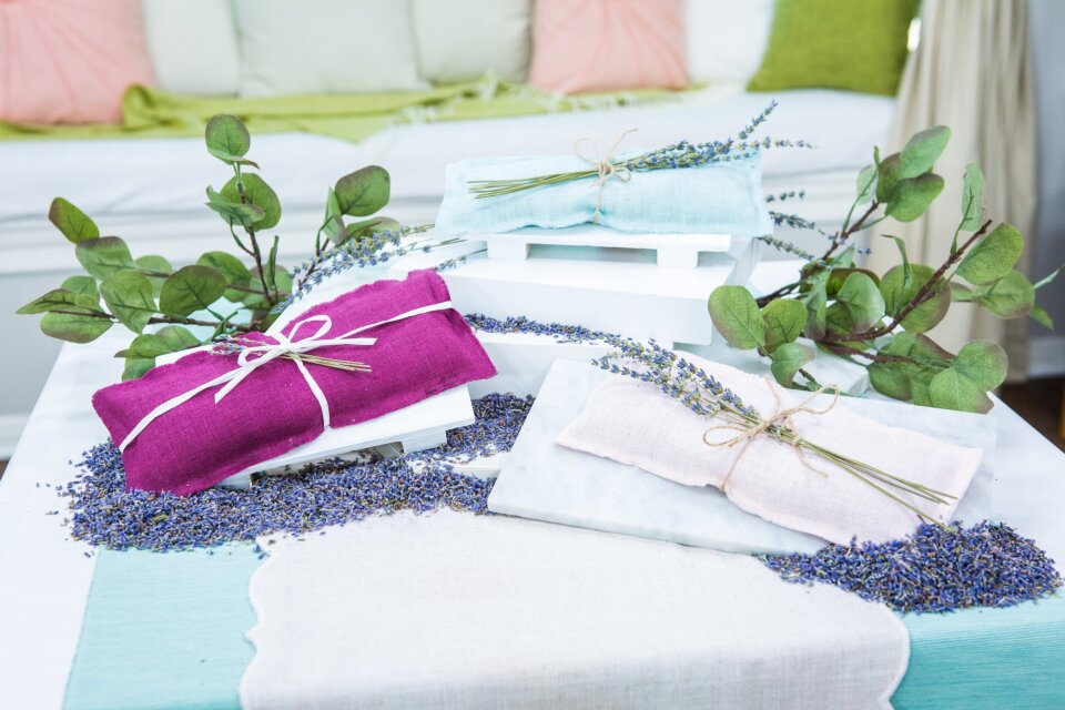DIY Herbal Eye Pillows