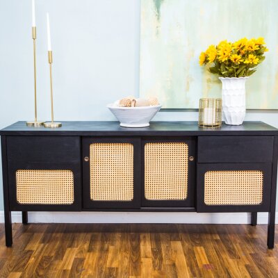 DIY Cane Furniture Refresh