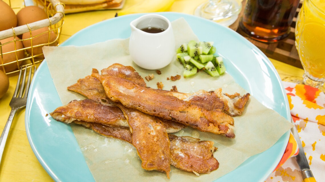 Pancake Bacon Dippers