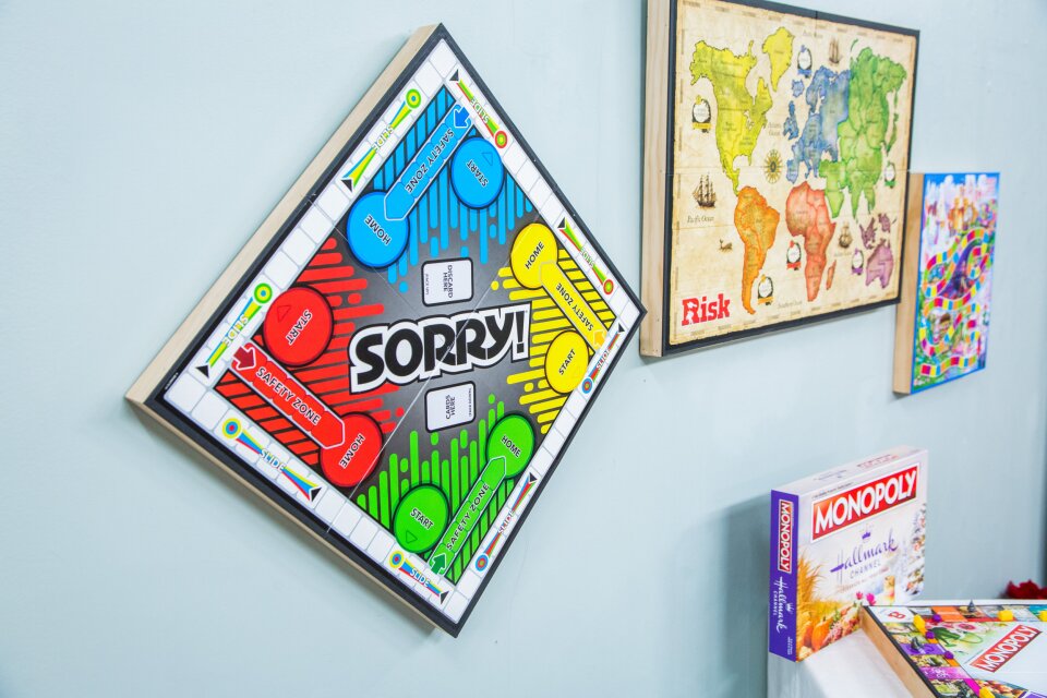 Howto DIY Board Game Wall Hang Home & Family