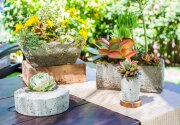 DIY Hypertufa Planters - Home & Family