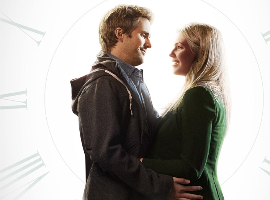 Cheerful wreath christmas card with stickers for daughter Christmas Everlasting