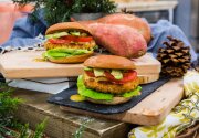 Dotsie Bausch - Sweet Potato Bean Burgers - Home & Family