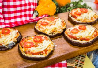 Mini Eggplant Pizza - Home & Family